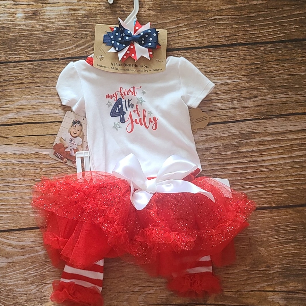 My first 4th of July set 6 month